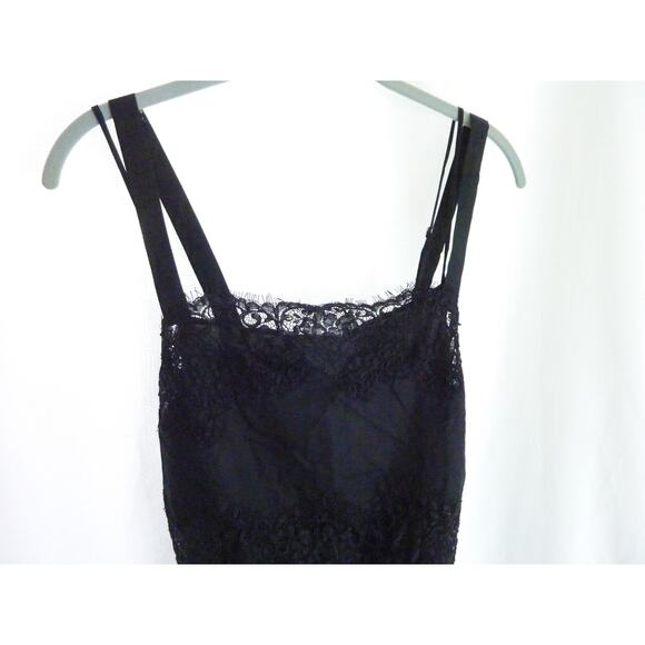 NWT J Crew Lace Black Dress Regenerative Cotton - Picture 3 of 8